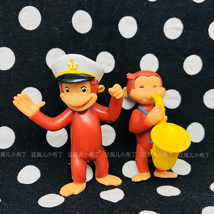 [Bánh Pudding đậu phụ] Curious George Curious George Hình hoạt hình George Monkey