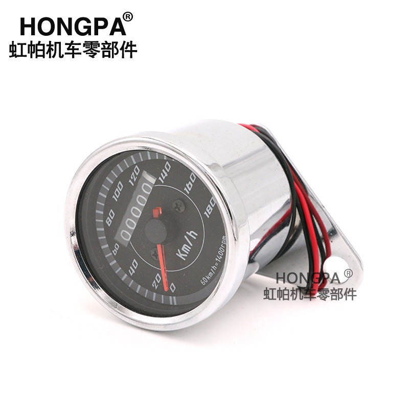 Đầu Máy Retro Nhạc Cụ LED Đồng Hồ Đo Tròn Dụng Cụ Gear Xe Cũ Coaster Phong Cách Cà Phê KTR Sói Hoang