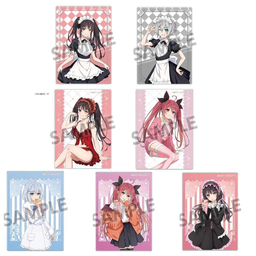 Dream Valley Hàng có sẵn Hẹn hò Battle Maid Bộ đồ ngủ hẹn hò Thẻ Acrylic hobbystock Hàng hóa