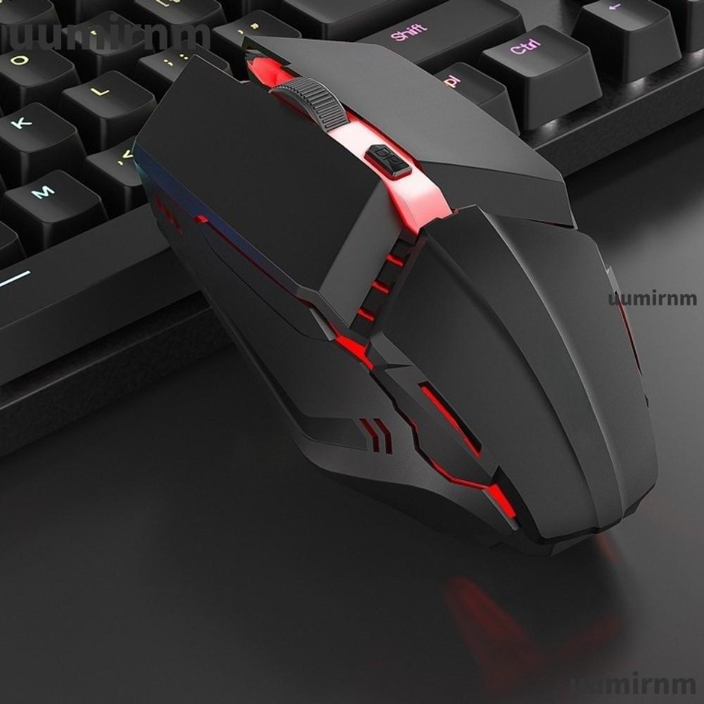 Chuột chơi game có dây UUMIR, Thiết kế tiện dụng Chuột chơi game quang 4 nút, Chuột chơi game thiết 