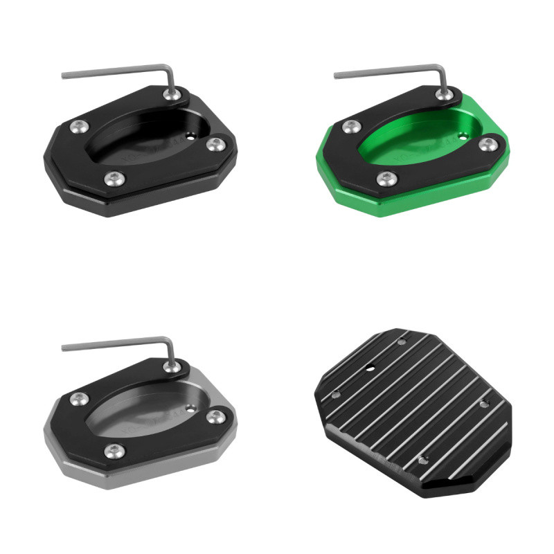 Bên Đứng Tấm Lót Chân Đế Mở Rộng Hỗ Trợ Mở Rộng Cho Kawasaki Ninja ZX-4R ZX-4RR ZX4RR ZX4R ZX 4RR 4R