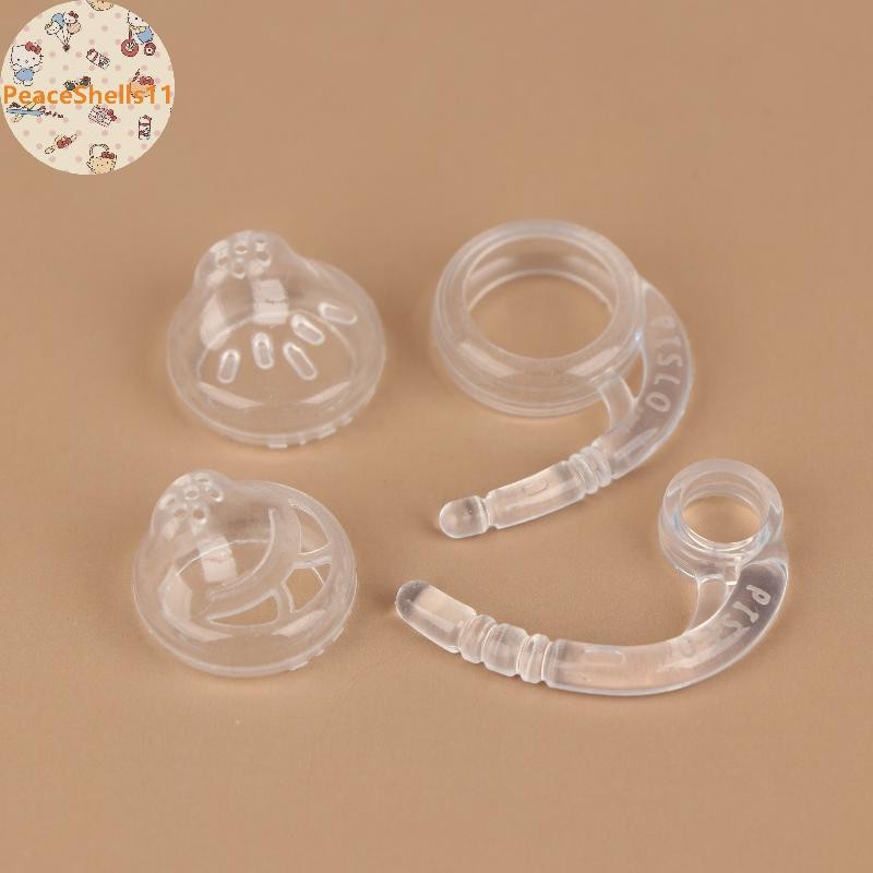 PeaceShells Flat Plug Đặc biệt Thưởng thức AT Series Tay silicon lỏng hoàn toàn trong suốt y tế độ p