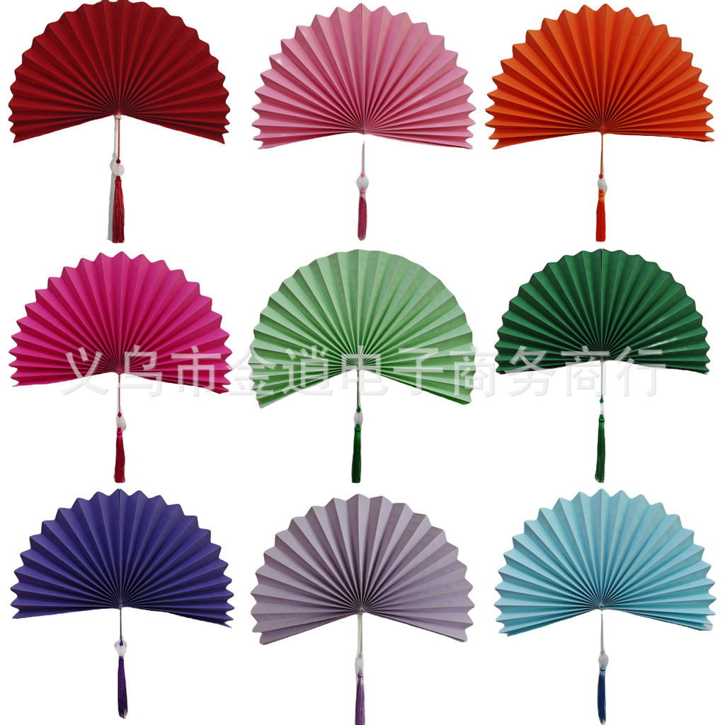 Phong Cách Trung Quốc Lễ Hội Đám Cưới Origami Quạt Hoa Trang Trí Tường Mặt Dây Treo Tường Phong Cách