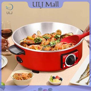 Nồi Lẩu Điện Đa Năng ULJ 12 Inch Chống Dính Chảo Chiên Đa Năng Lẩu Súp Cho Gia Đình Đồ Nấu Ăn Nhà Bếp.