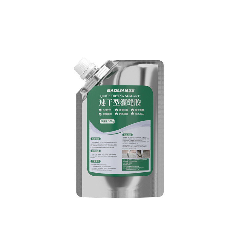 Nứt Tường Phải Có Đường May Đổ Keo Sơn Keo Chống Thấm Nước Chất Liệu Keo Dán Mái Đường May Làm Đầy K