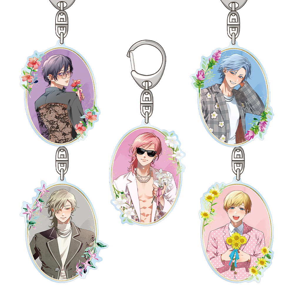Yarichin Bitch Club Kyōsuke Yaguchi Ayato Yuri Yui Tamura Itsuki Shikatani Acrylic Keychain Bag pend