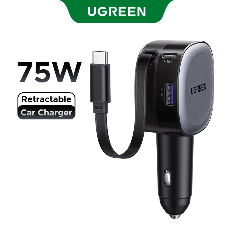 Bộ sạc ô tô UGREEN 75W
