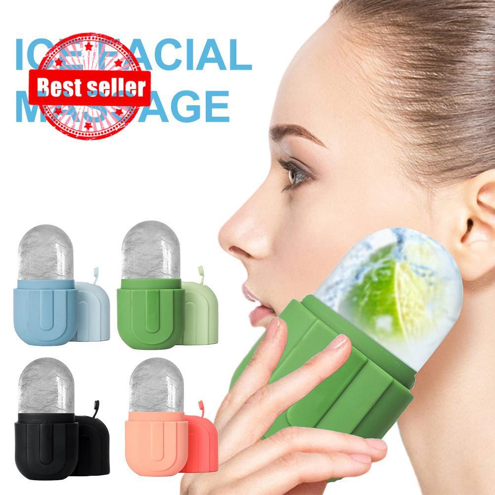Ice Face Roller Massage Beauty Ice Molder Silicone Massage Roller Cho Mắt Cổ U8f5