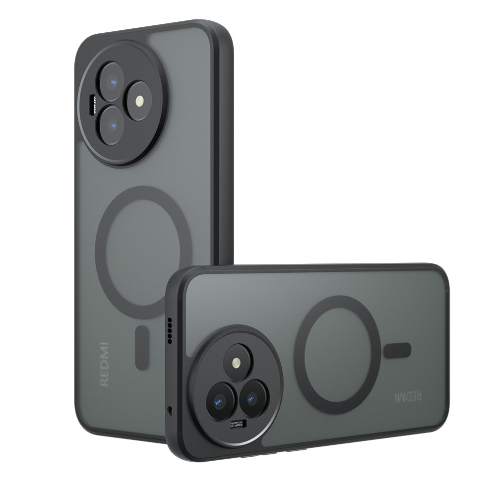 Vỏ mờ từ tính cho Xiaomi Redmi K80 Ultra Pro Vỏ bảo vệ điện thoại cứng mờ màu đỏ Mi K80