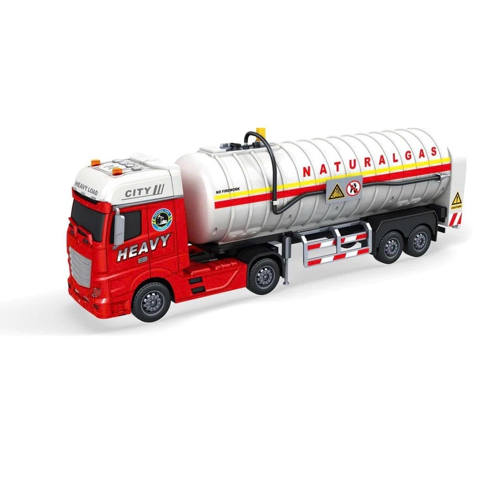 Đồ chơi TOYSTAR - Xe Mô Hình Vận Chuyển Khí Đốt TOYSTAR 666-73F - Đồ Chơi Xe Tải Khổ Lớn Cho Bé (57x
