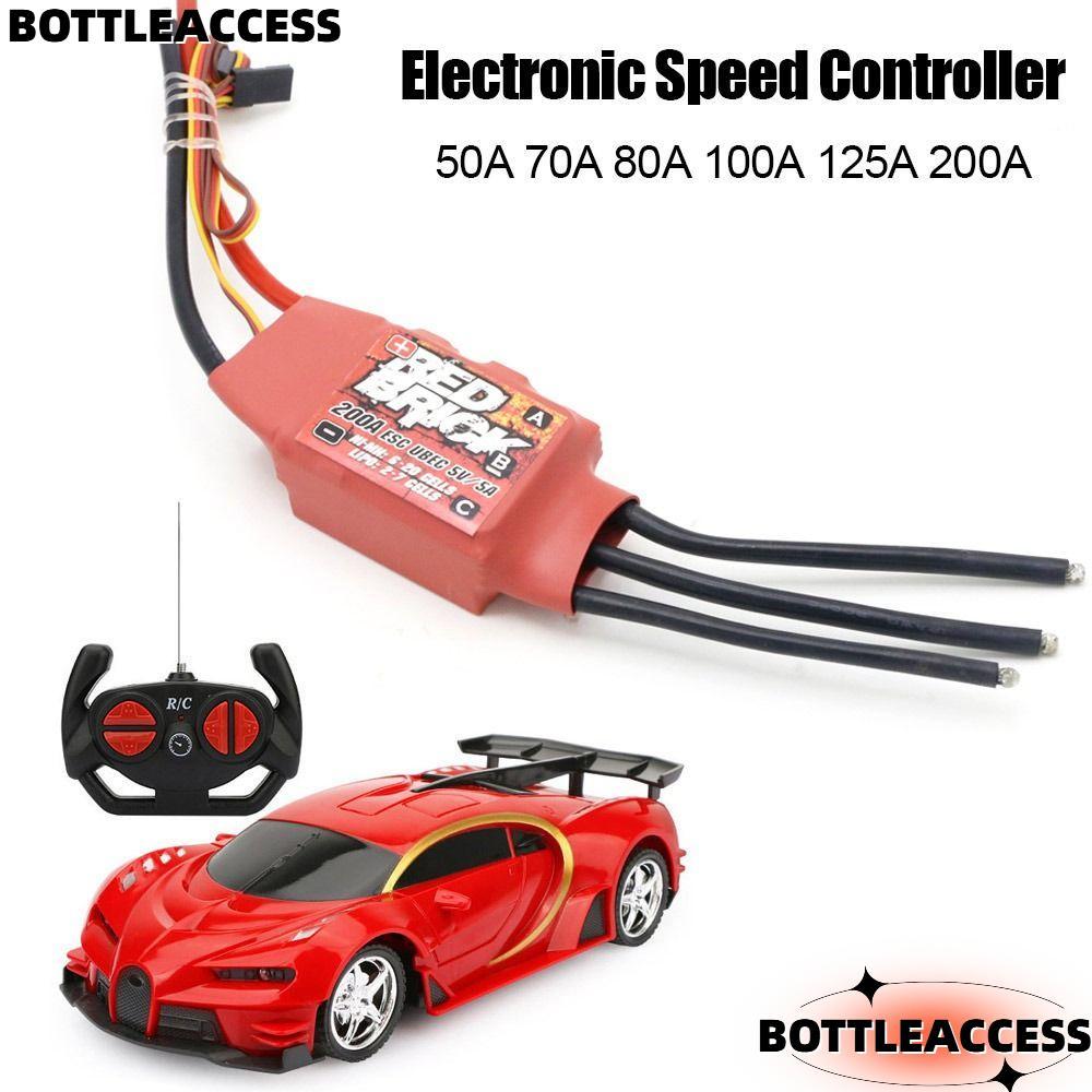 CHAICESS ESC không chổi than, Gạch đỏ 50A 70A 80A 100A 125A 200A Bộ điều khiển tốc độ điện tử, Phụ t