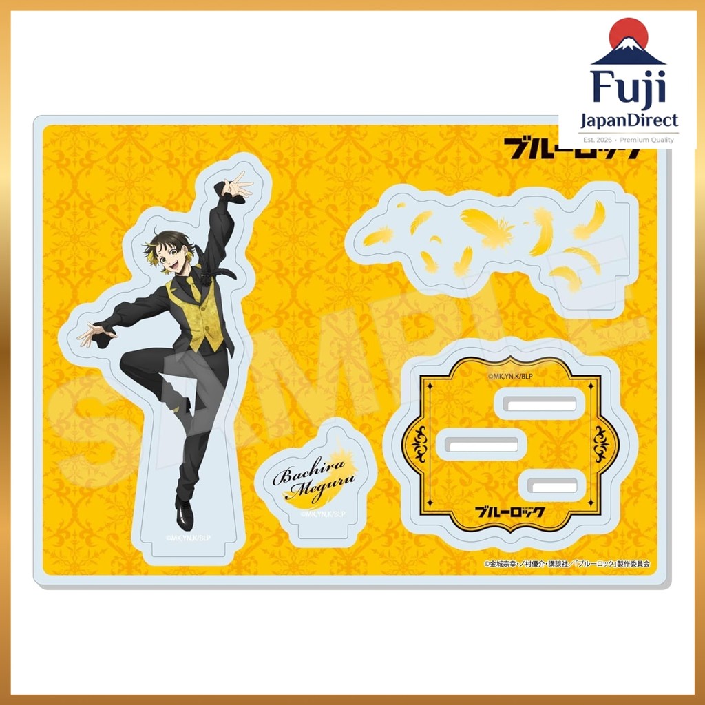Blue Rock 02 Haraku Kairyu Acrylic Stand Fuji JapanDirect