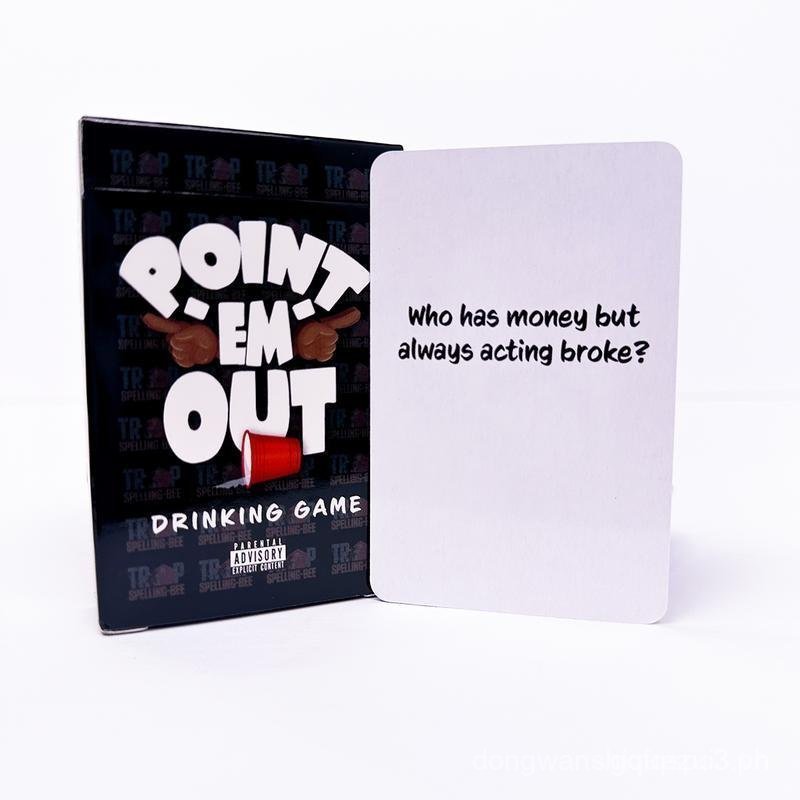 Trò chơi thẻ dự tiệc Point Em Out dành cho người lớn | Game Night Starter, Family & Friend Fun, Afte