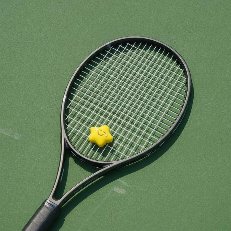 [WT] Silicone Star Tennis Raet Damper Chống Sho Nhiều màu để bảo vệ cổ tay trong quá trình tập tenni