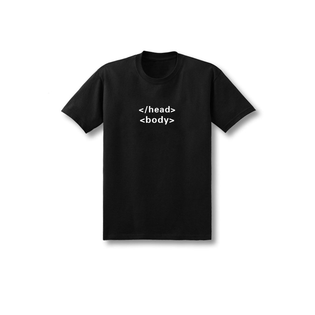 Mùa Hè Geek Áo Thun Đầu Thân Lập Trình Viên Mã Vai Trước Tay Ngắn Chuyên Nghiệp Lập Trình HTML Ape Q
