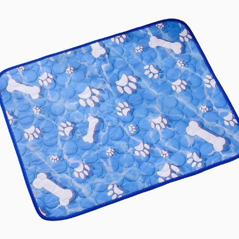 Hàng sẵn có Pet Ice Pad Mùa hè Cool Dog Pad Pet Cat Pad Thoáng khí Ice Silk Cat Litter Pet Supplies 