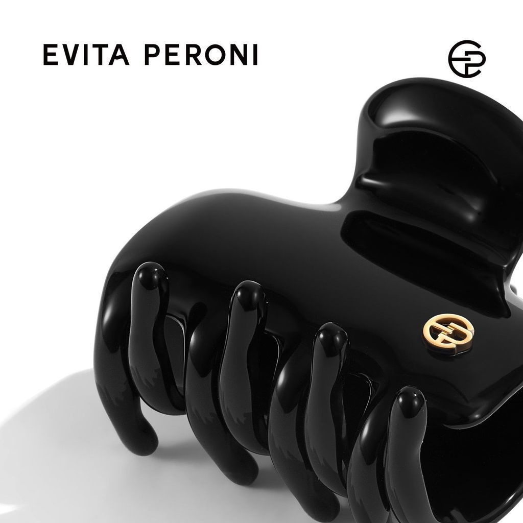 TQ ~ Đan Mạch Evita Peroni / Evita Peroni Đen Nhỏ Lấy Kẹp Đầu Bóng Kẹp Nữ Cá Mập Nhỏ Kẹp PP S65G