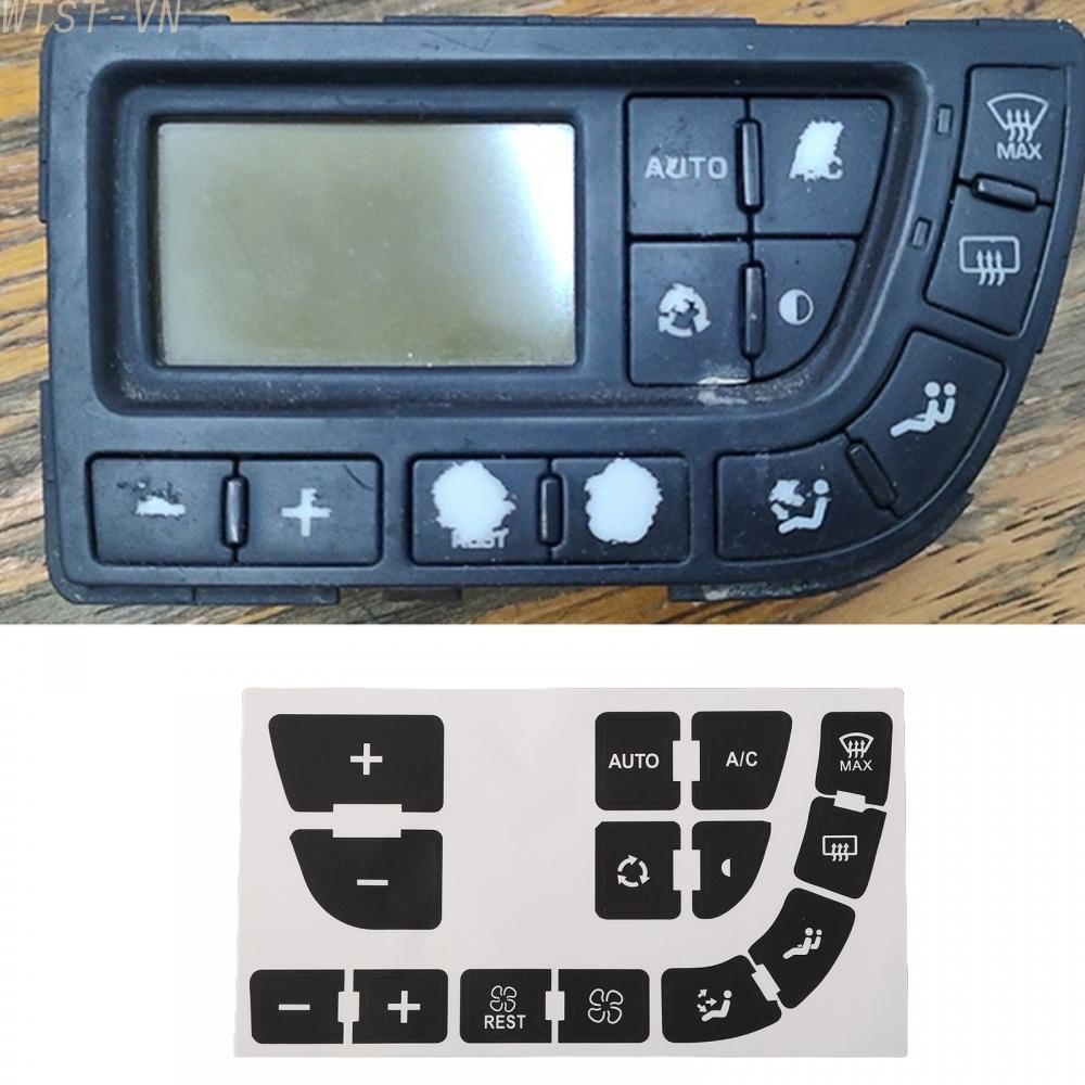 C4 Grand Picasso Stickers Push Button Type OEM Number: / Button Repair Decal