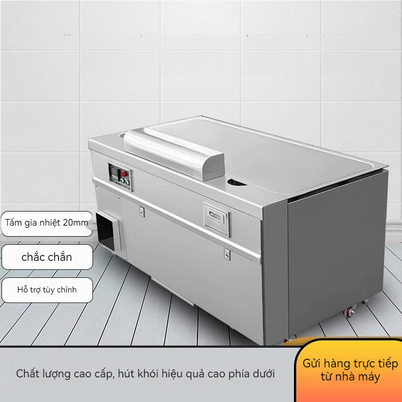 Bếp điện thiết bị lớn đa chức năng bằng thép không gỉ thương mại- - -stainless steel large-scale ele