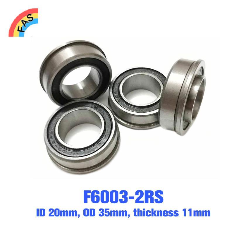 [FAS] F6003-20-2RS 20x35x11 Mặt bích Xe đẩy rãnh sâu Vòng bi kín Bánh xe VN