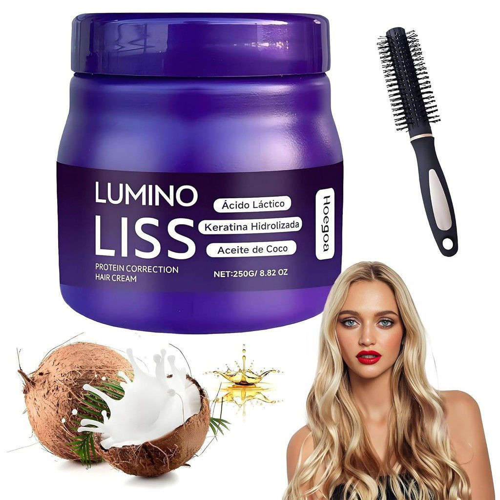 Liss Sin Formol, Keratin Sin Formol Para Alisar El Pelo, Hair Straightening Cream, Restores Hair Nat