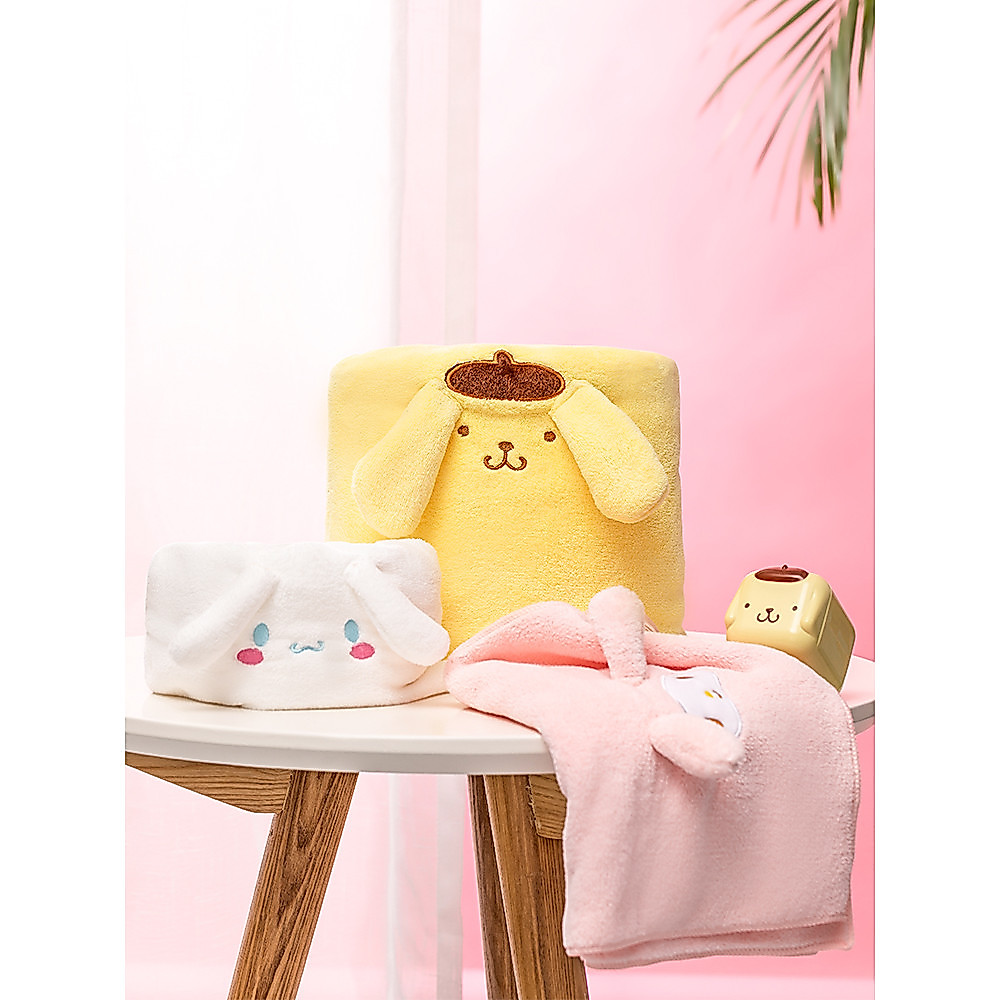 MINISO MINISO MINISO Sanrio Coral Fleece Khăn thấm mềm Khăn mặt Khăn tắm Tắm Không xơ