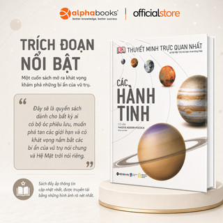 Sách - CÁC HÀNH TINH - Bách Khoa Thư về hệ Mặt trời  (DK) (Alpha Books)