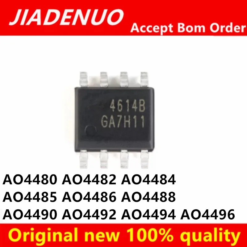 (5 chiếc) Mới AO4842 AO4480 AO4484 AO4485 AO4486 AO4488 AO4490 AO4492 AO4494 AO4496 sop-8 Chipset
