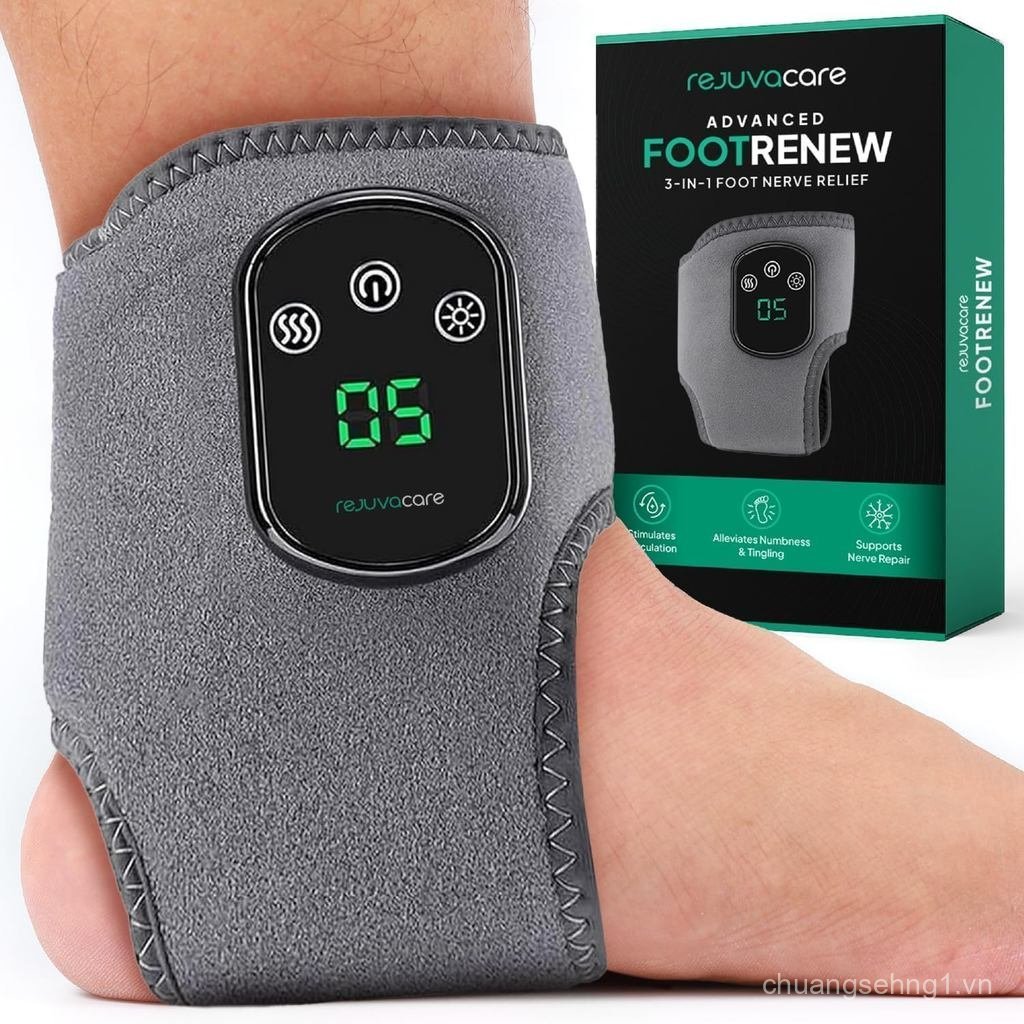 Máy mát xa ba trong một FootRenew -- Sản phẩm chính thức -- Máy mát xa quấn đầu gối, Sử dụng hàng ng
