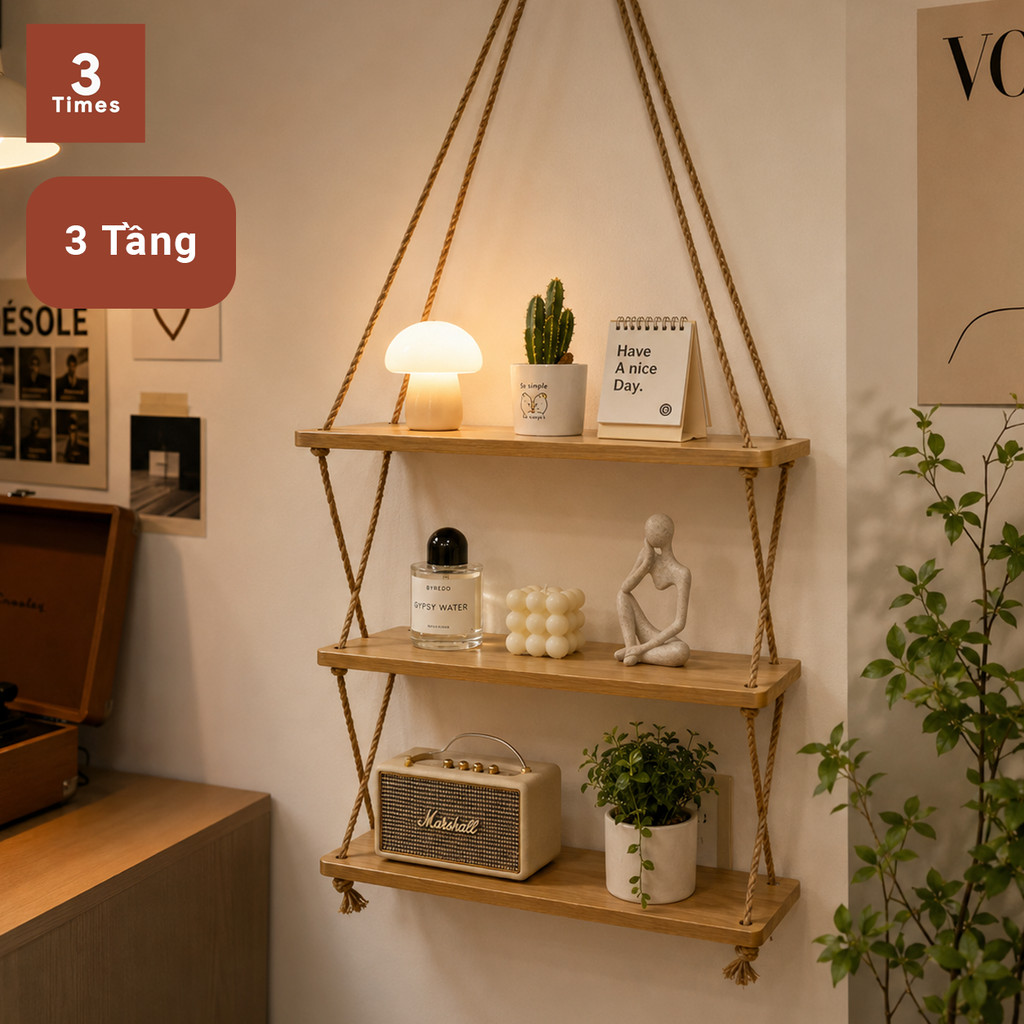 Kệ 3 tầng, 48cm