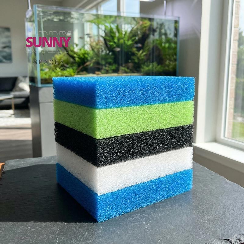[Sunny Spaces] 5 CÁI Bộ lọc bể cá Cotton cho Juwel Bioflow Phương tiện thay thế hiệu quả Cải thiện c