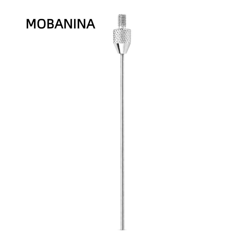 Tiếp xúc điểm kim MOBANINA, D1.5 * 50mm Thân 4-48 UNF Chỉ báo đo mặt số ren, Đa năng Chiều dài 50mm 