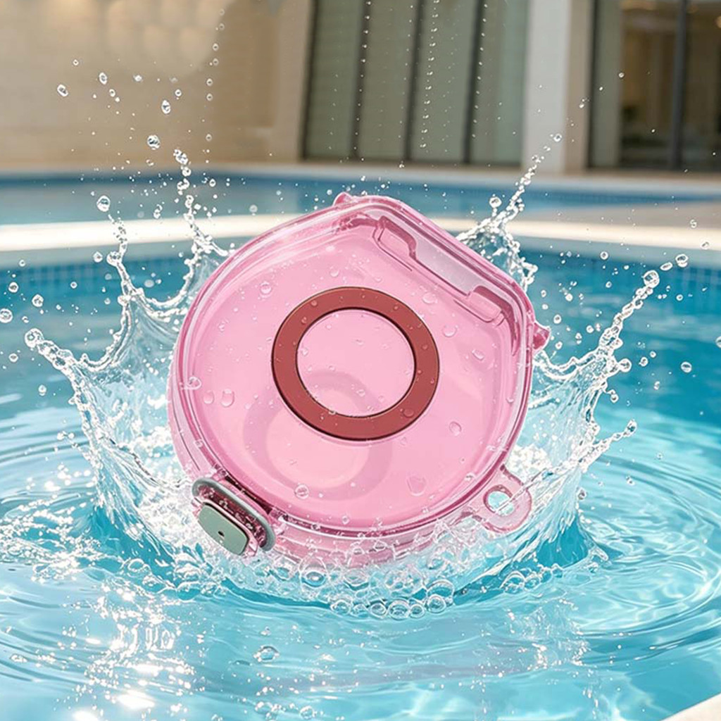 [vincent.vn] Dành cho Vỏ sạc Oura Ring 4 5 Vỏ bảo vệ TPU Chống sốc Chống bụi Màu xám trong suốt