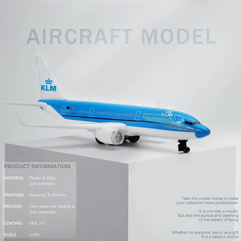 FZ 16cm b747 Holland B747 KLM Airlines Mô Hình Máy Bay Bộ Dụng Cụ Quà Tặng Máy Bay Mô Hình Kim Loại 