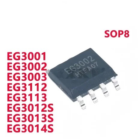 5 CHIẾC EG3001 EG3002 EG3003 EG3112 EG3113 EG3012S EG3014S SOP8 Chip ic Bán buôn