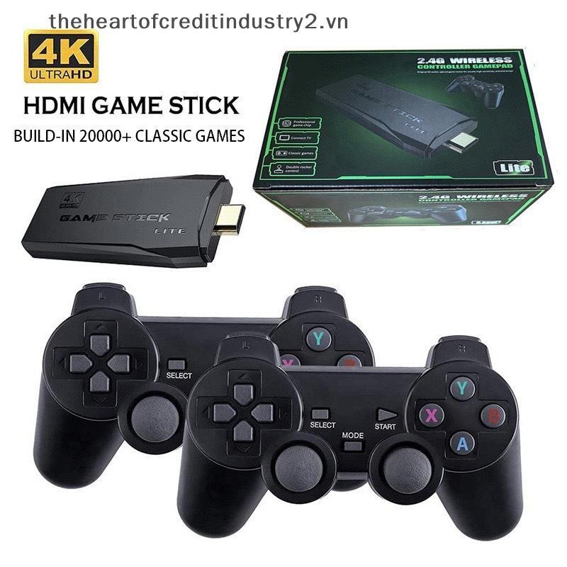 # thehear # Video Game Console 2.4G Double Wireless Controller Game Sti 4K 10000 Games 64GB Retro Ga
