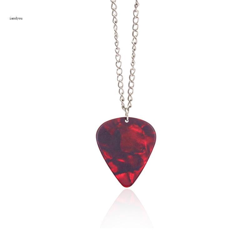 Iny Giả Tưởng Kinh Dị Phim Câu Lạc Bộ Độc Đáo Eddie Munson Guitar Pick Mặt Dây Chuyền