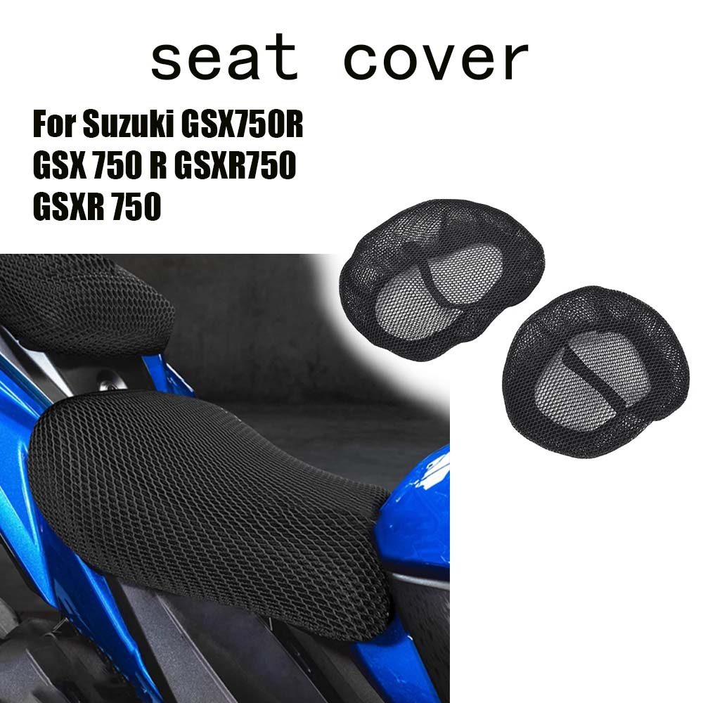 Dành Cho Xe Suzuki GSX750R GSX 750 R GSXR750 GSXR 750 Xe Máy Phụ Kiện 3D Lưới Vải Đệm Chống Thấm Nướ