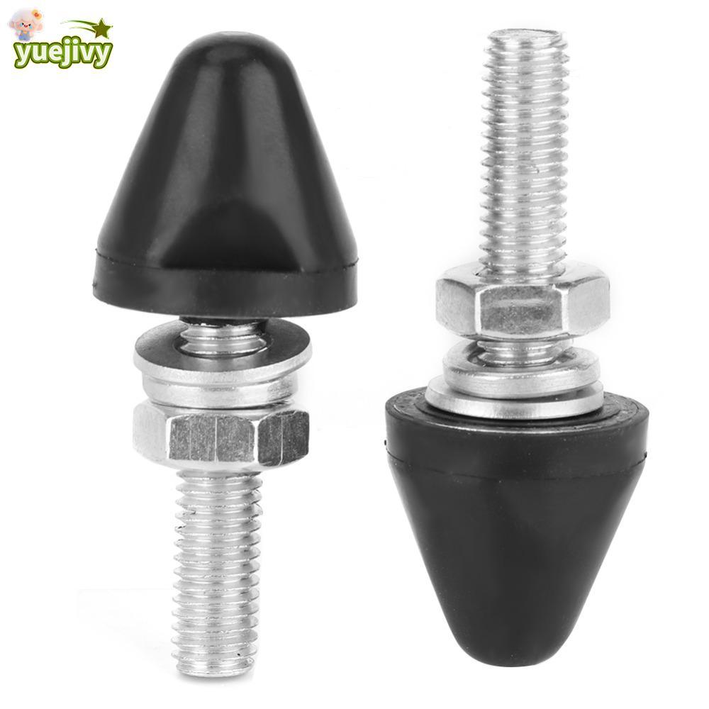 YUEJIPH 2 Bộ đệm nắp ca-pô, Sắt đen + Giá đỡ mui xe cao su, Bonnet chống rung ở lại cho Herald / Vit