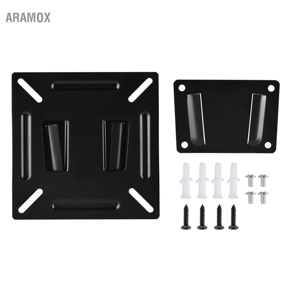 Aramox Màn Hình TV Giá Treo Tường Giá Đỡ Cho Màn Hình LCD 12 24 Inch LED PC Gắn Màn Hình