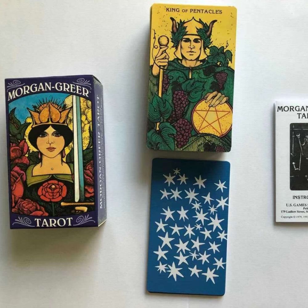 12 * 7cm Morgan Greer Tarot Bảng Anh Trò Chơi Thẻ Trò Chơi Morgan Greer Tarot Morgan Greer Tarot