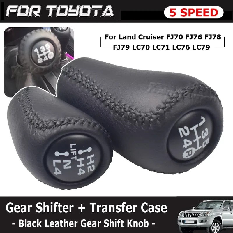 Hướng dẫn sử dụng Hộp số 5 tốc độ + Núm chuyển số bằng da cho Toyota Land Cruiser FJ70 FJ76 FJ78 FJ7