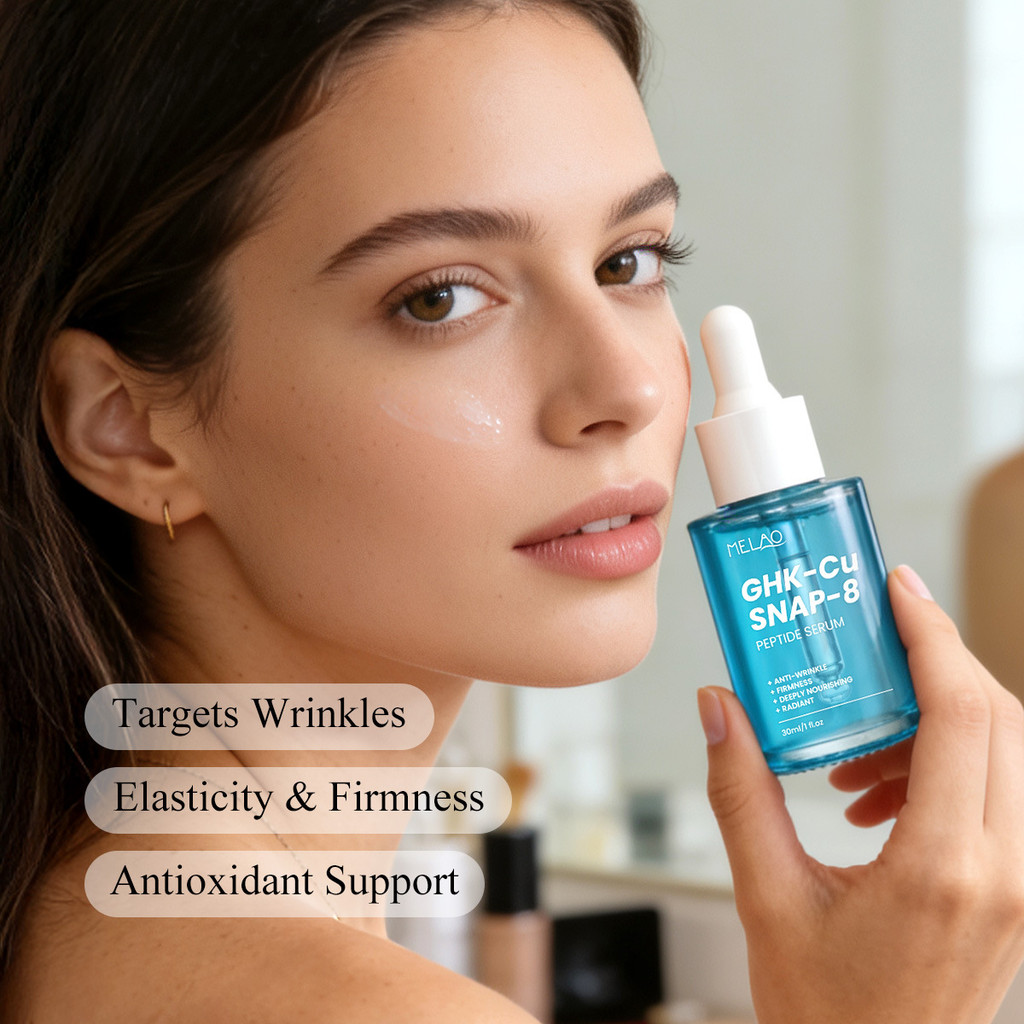 [Hàng có sẵn] Tinh chất Peptide bằng đồng xanh có sẵn Chất lỏng làm săn chắc GHK-Cu SNAP-8 Tinh chất