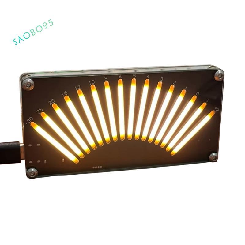 DIY Retro Level Indicator LED Music Spectrum LED Audio Level Indicator Pick-Up Rhythm Light Điều khi