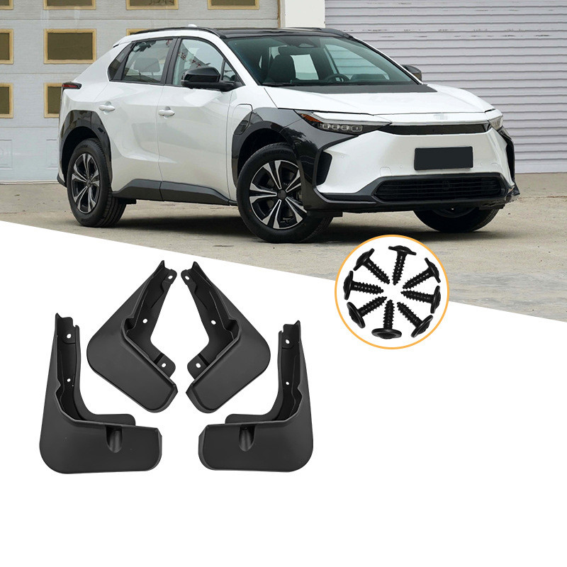 FENDER Cao Cấp Bánh Xe Ô Tô Chắn Bùn Chắn Bùn Chắn Bùn Bảo Vệ Bắn Cho toyota Bz4x 2022 2023 2024 202