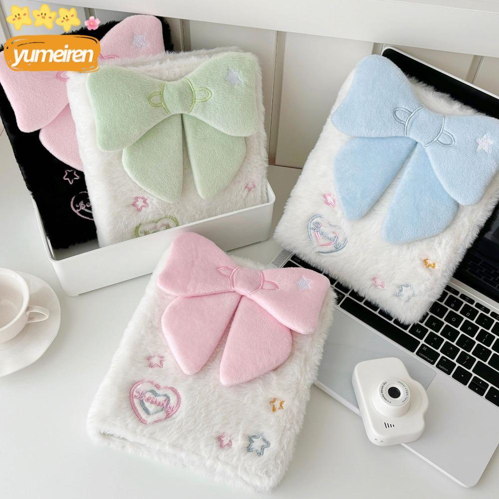 YUMEIREN A6 Photocard Holder, Ring Binder Bowknot Photocard Collection Book, Kawaii Sang Trọng 3 inc