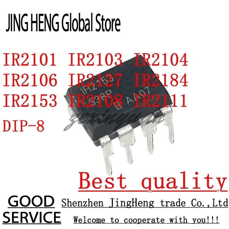 5 CHIẾC IR2101 IR2103 IR2104 IR2106 IR2127 IR2184 IR2153 IR2108 IR2111 DIP-8 Bán Buôn Chip ic