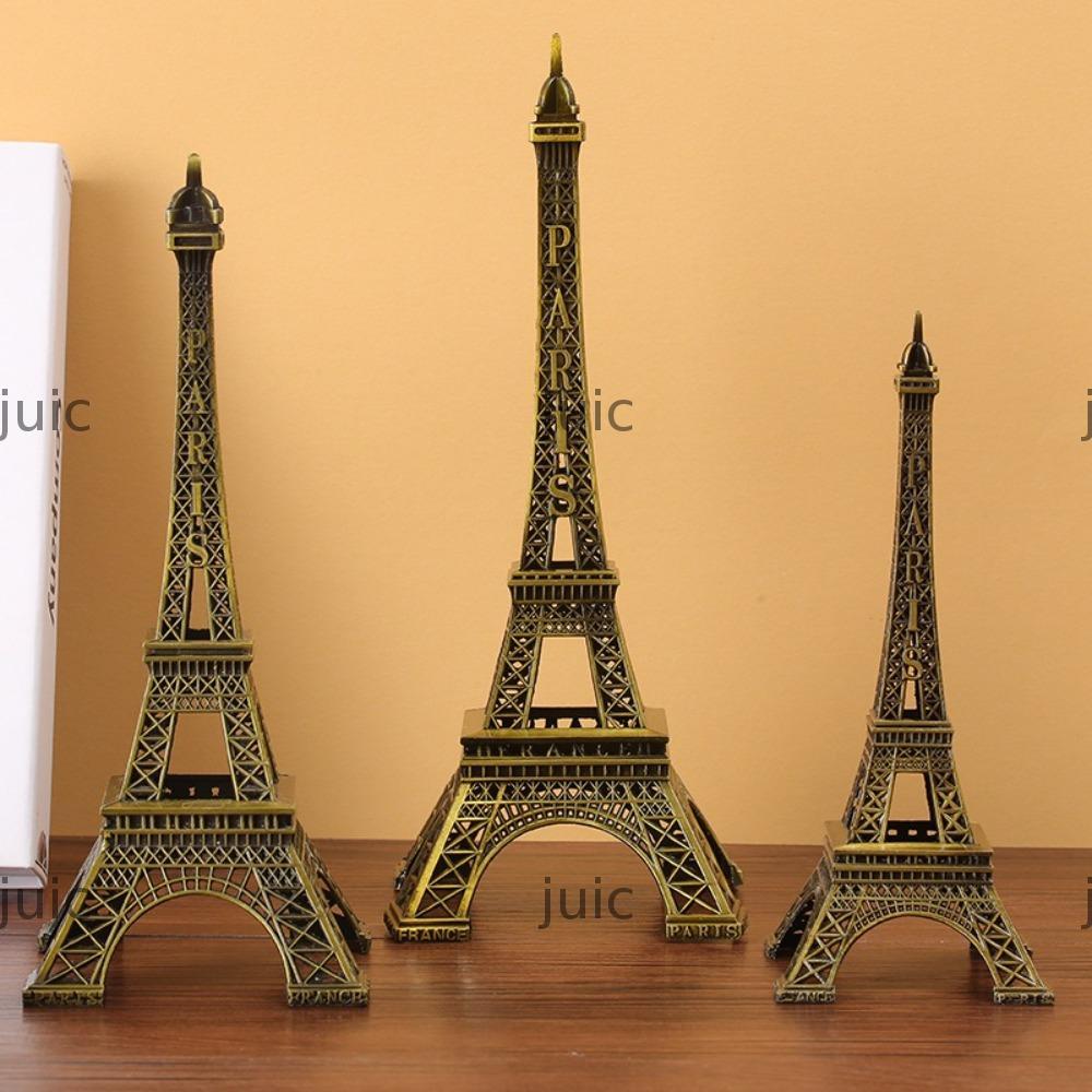 Tượng Tháp Eiffel JUIC, Mô hình tháp Eiffel kim loại 7 kích cỡ, Đồng có hộp Thiết kế tinh tế Tháp Ei