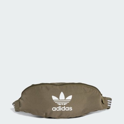adidas Phong cách sống Túi Đeo Hông Adicolor Unisex màu xanh lá JE3457