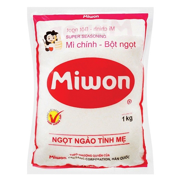 Sỉ nguyên thùng 16 gói Bột Ngọt Miwon 1Kg